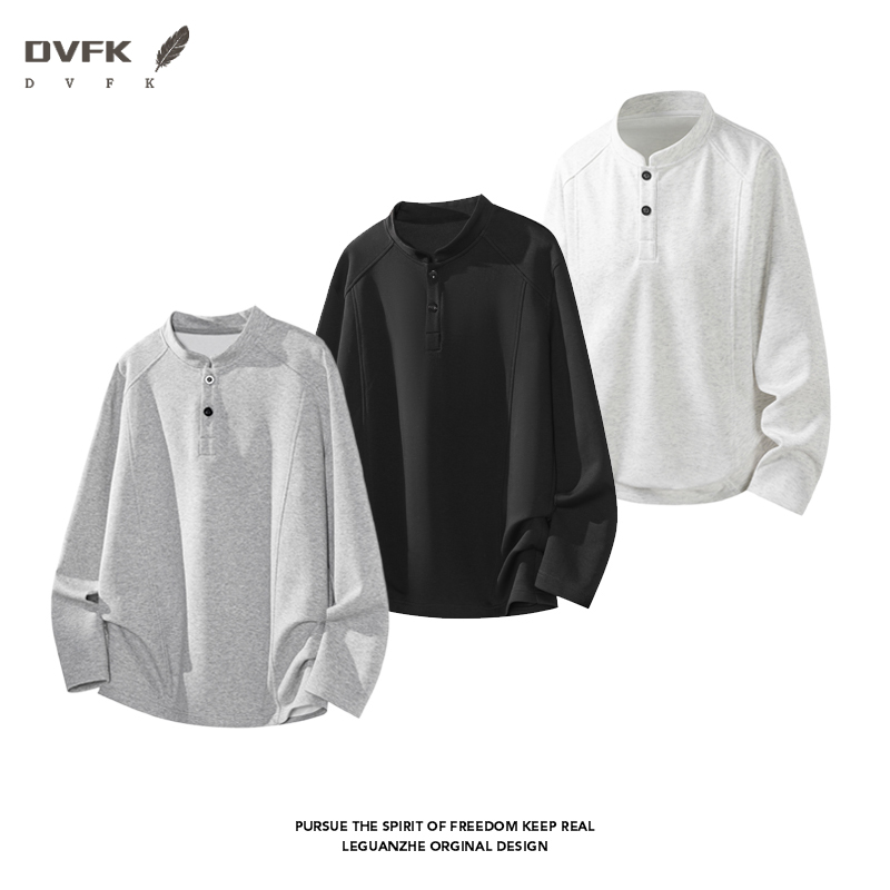 Men Raglan Sleeve Henley Long  - огляд і ціна Wallpaper