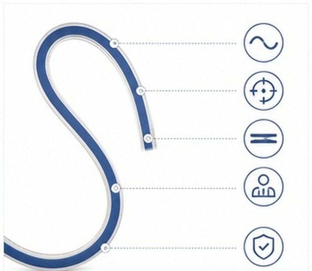 Snake Shape Flexible Ruler 50C - огляд і ціна Tape Measure