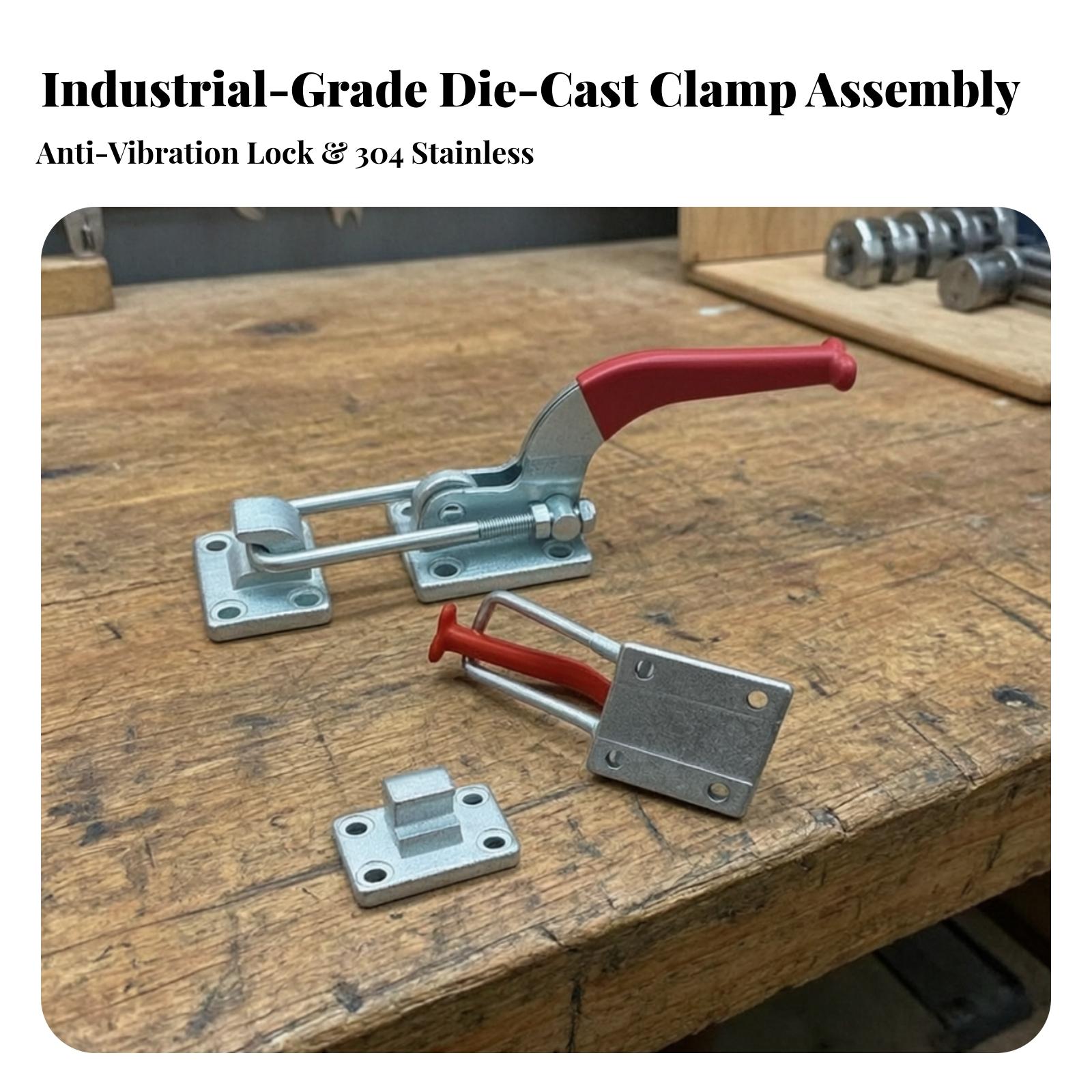 Adjustable Clamp Lock Iron Tog - огляд і ціна Door Handle